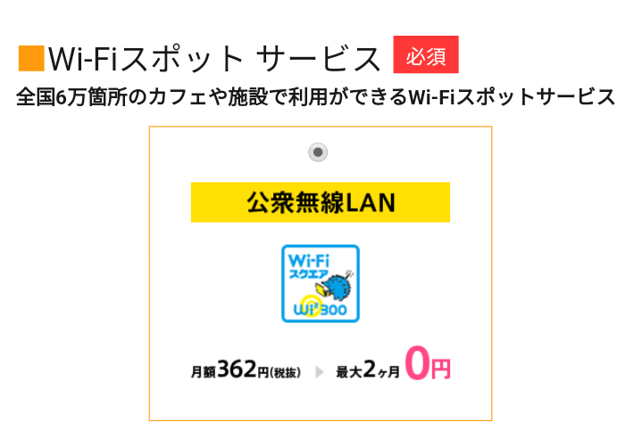 GMOとくとくBB必須オプション